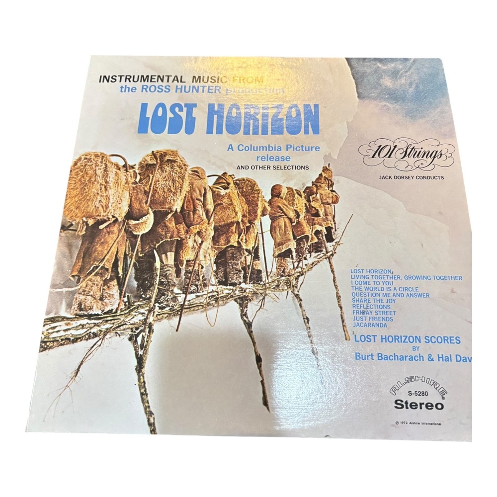 101 Strings Orchestra Lost Horizon Instrumental Music Vinyl Record S-5280 1972